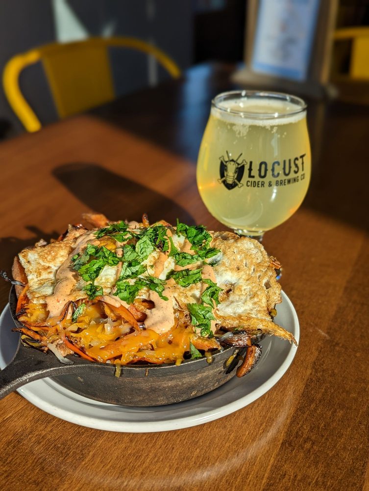 Food from Locust Cider Fort Collins