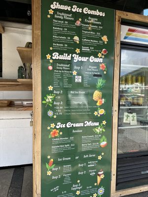 Menu photo 8 Wishing Well Shave Ice Hanalei, HI
