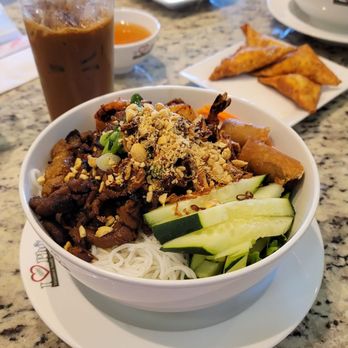 I Luv Pho - B63, Grilled shrimp, pork and egg rolls - Vietnamese Near Me - Roswell, Georgia