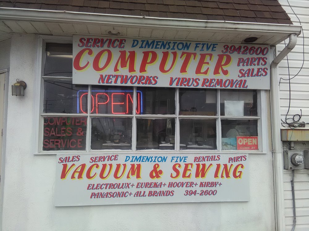 DIMENSION FIVE VACUUMS 2116 Liberty St, Trenton, New Jersey