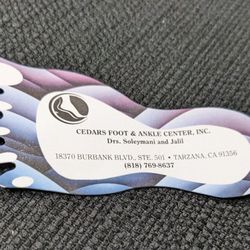 Ashkan Soleymani, DPM - Cedars Foot and Ankle Center