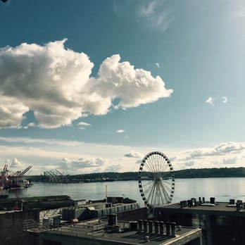 Maximilien - View from rooftop - French Near Me - Seattle, Washington