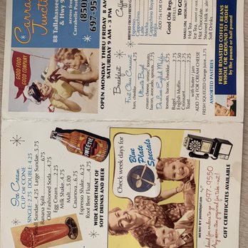Carrabelle Junction - Menu page 1 - Coffee & Tea Near Me - Carrabelle, Florida Carrabelle Junction - Menu page 1 - Coffee & Tea Near Me - Carrabelle, Florida