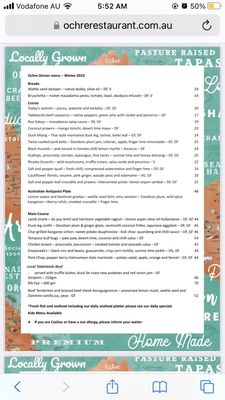 Ochre Restaurant and Catering by null