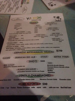 Menu photo 7 Ya Mon Buenos Aires, C