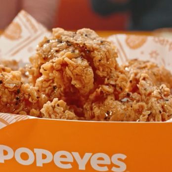 No.37 アメリカ マルシェ袋 PopeyesLousiana Kitchen QTY=200; POPEYES Kitchen REGAL White Paper Bags 12