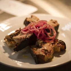 Rapid Creek Cidery - Chicken Liver Toast - So good!