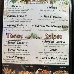 Grown Together - Menu 1