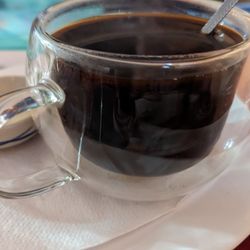 Wasana's Thai Restaurant - Thai hot coffee (has side of condensed milk)