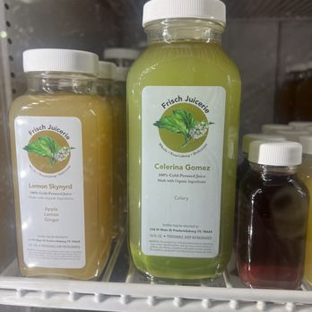 Frisch Juicerie - Coffee & Tea Near Me - Fredericksburg, Texas