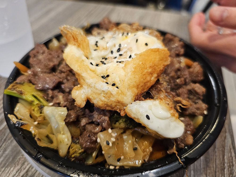 Food from F&F Japanese Grill