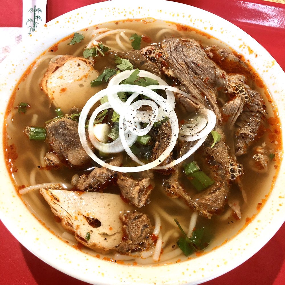 Pho Viet's - Spicy Beef Noodle Soup $10.25 - Vietnamese Near Me - Boston, Massachusetts Pho Viet's - Spicy Beef Noodle Soup $10.25 - Vietnamese Near Me - Boston, Massachusetts