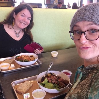 CoreLife Eatery - Beth made me take pics before we could eat. - New American Near Me - Portage, Michigan