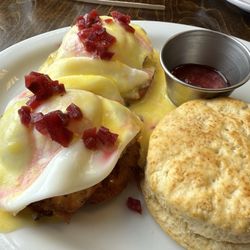 KGB eggs benedict