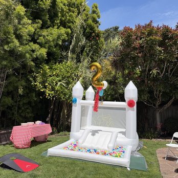 Events by Sia - Castle bounce house with ball pit. - Party Equipment Rentals Near Me