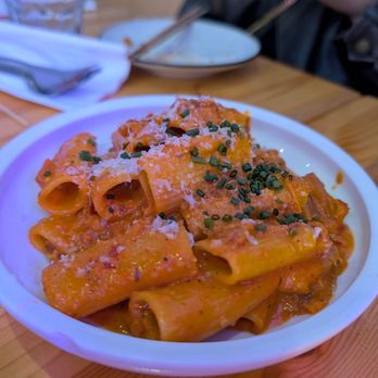Jilli - Rigatoni Alla kimchi vodka - Korean Near Me - Los Angeles, California