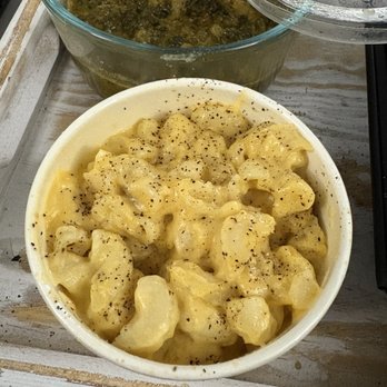 Poyoteca - Mac N Cheese (pepper added by me) - Peruvian Near Me - Baltimore, Maryland