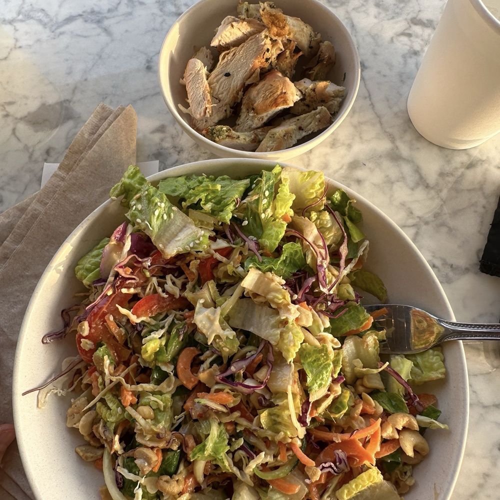 Flower Child - Ginger Miso Crunch salad - Salad Near Me - CHARLOTTE, North Carolina