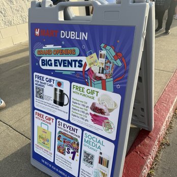 H Mart - Gifts during grand opening event - International Grocery Near Me - Dublin, California