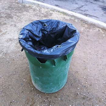 Roadrunner Park - Holes in garbage cans - Parks Near Me - Phoenix, Arizona