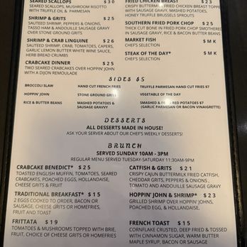 Betty Lou's Bistro - Menu - Southern Near Me - Charleston, South Carolina