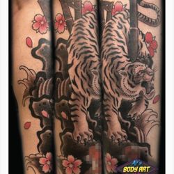 Alf's Body Art Studio - Japanese style by Alf
