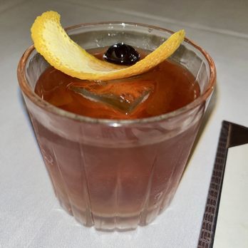 Cielo - Smoked rye old fashioned - Seafood Near Me - Cabazon, California