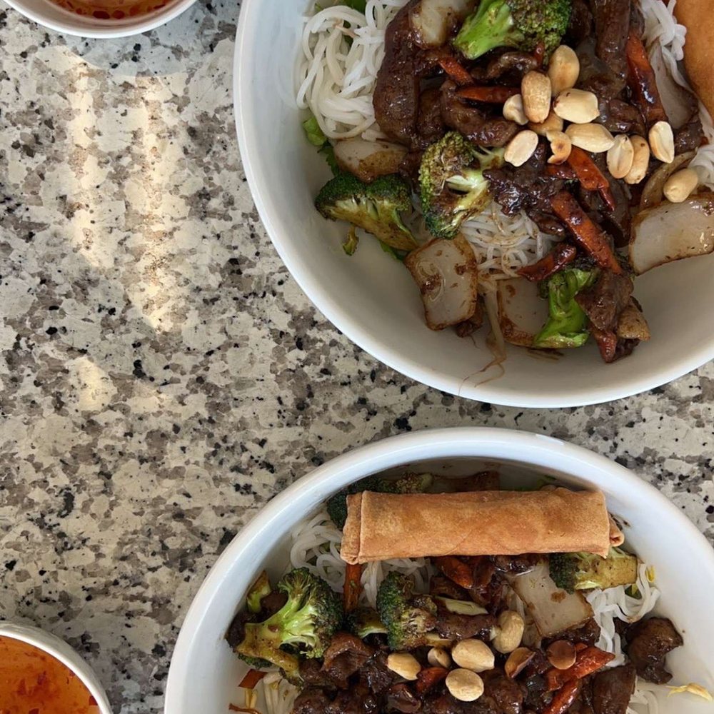 Pho Dat Vietnamese Cafe - Stir fry beef & pork vermicelli - Vietnamese Near Me - Montgomery, Texas Pho Dat Vietnamese Cafe - Stir fry beef & pork vermicelli - Vietnamese Near Me - Montgomery, Texas