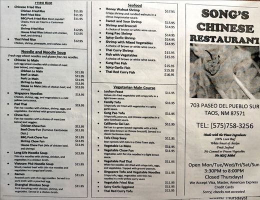 Song's Restaurant by null