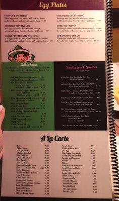 Menu photo 7 Mi Ranchito Orem, UT