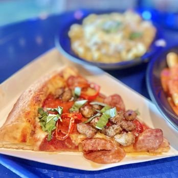 Alien Pizza Planet - Haunted Heatwave Pizza - Slice - Pizza Near Me - Anaheim, California Alien Pizza Planet - Haunted Heatwave Pizza - Slice - Pizza Near Me - Anaheim, California