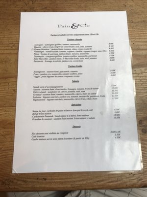 Menu photo 2 Pain et Cie Grenoble, 38