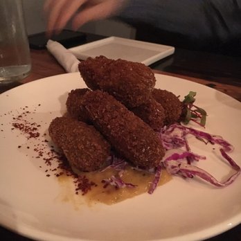 Paper Plane - Toasted avocado croquettes - Cocktail Bars Near Me - San Jose, California Paper Plane - Toasted avocado croquettes - Cocktail Bars Near Me - San Jose, California
