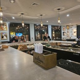 View of the bar from the bar