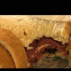 Central Deli & Slice - Pastrami sandwich