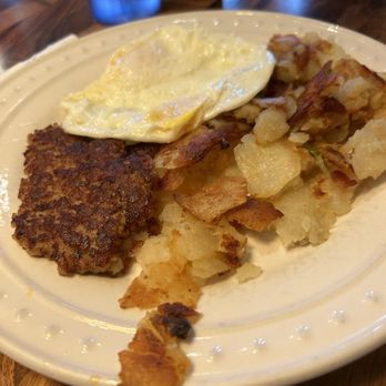 Country Cafe - Sausage patty, eggs and home potatoes - Breakfast & Brunch Near Me - Cypress, California Country Cafe - Sausage patty, eggs and home potatoes - Breakfast & Brunch Near Me - Cypress, California