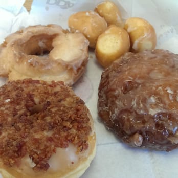 Ray's Donuts - Maple bacon is the must get ! Our order came with free donut holes ! - Donuts Near Me - Marietta, Georgia Ray's Donuts - Maple bacon is the must get ! Our order came with free donut holes ! - Donuts Near Me - Marietta, Georgia