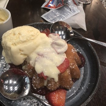 Olin Bar & Kitchen - Poundcake with vanilla ice cream. - New American Near Me - Detroit, Michigan Olin Bar & Kitchen - Poundcake with vanilla ice cream. - New American Near Me - Detroit, Michigan