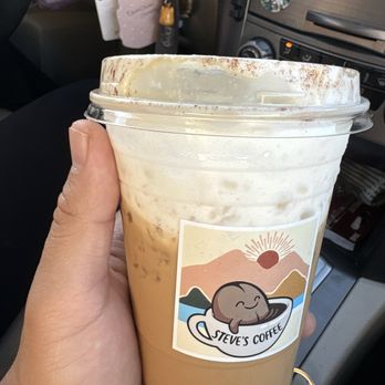 Steve's Coffee - Honey cinnamon latte - Coffee & Tea Near Me - Rancho Cucamonga, California Steve's Coffee - Honey cinnamon latte - Coffee & Tea Near Me - Rancho Cucamonga, California