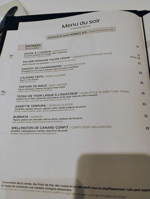Menu photo 5 Arôme Seafood & Grill Gatineau, QC Menu photo 5 Arôme Seafood & Grill Gatineau, QC