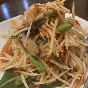 Thai Mom - Raw crab papaya salad - Thai Near Me - Vienna, Virginia
