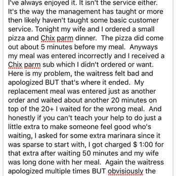 Front Row Pizzeria - Bad service - Pizza Near Me - Exeter, New Hampshire