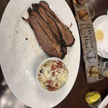 True Eats & Drinks - Beef Brisket and loaded Mashed Potatoes - Barbeque Near Me - Munster, Indiana True Eats & Drinks - Beef Brisket and loaded Mashed Potatoes - Barbeque Near Me - Munster, Indiana