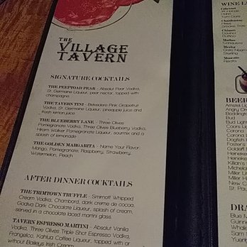 Village Tavern - Drink menu - American Near Me - Scituate, Rhode Island Village Tavern - Drink menu - American Near Me - Scituate, Rhode Island