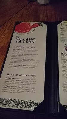 Menu photo 5 Village Tavern Scituate, RI Menu photo 5 Village Tavern Scituate, RI