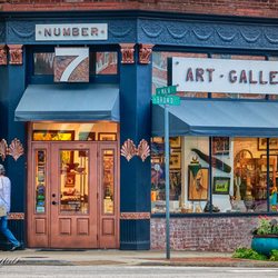 Number 7 Arts - Number 7 Arts at the corner of Main & Broad in downtown Brevard
