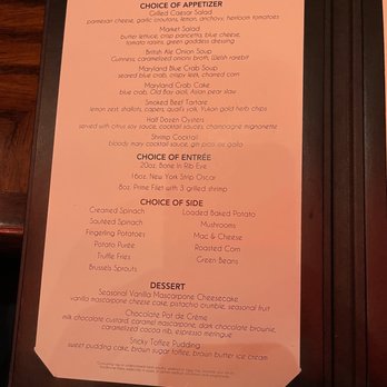 Gordon Ramsay Steak at Horseshoe Baltimore - Menu - Steakhouses Near Me - Baltimore, Maryland Gordon Ramsay Steak at Horseshoe Baltimore - Menu - Steakhouses Near Me - Baltimore, Maryland