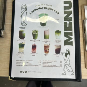 Leaf and Cloud - Menu - Coffee & Tea Near Me - Glendale, California Leaf and Cloud - Menu - Coffee & Tea Near Me - Glendale, California