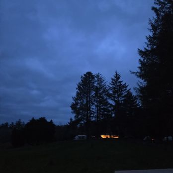 Snow Peak Campfield - Ofuro from outside - Campgrounds Near Me - Long Beach, Washington