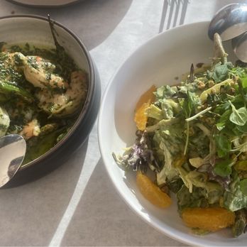 Kitchen Istanbul - The sautéed shrimp and pistachio salad - Greek Near Me - San Francisco, California Kitchen Istanbul - The sautéed shrimp and pistachio salad - Greek Near Me - San Francisco, California